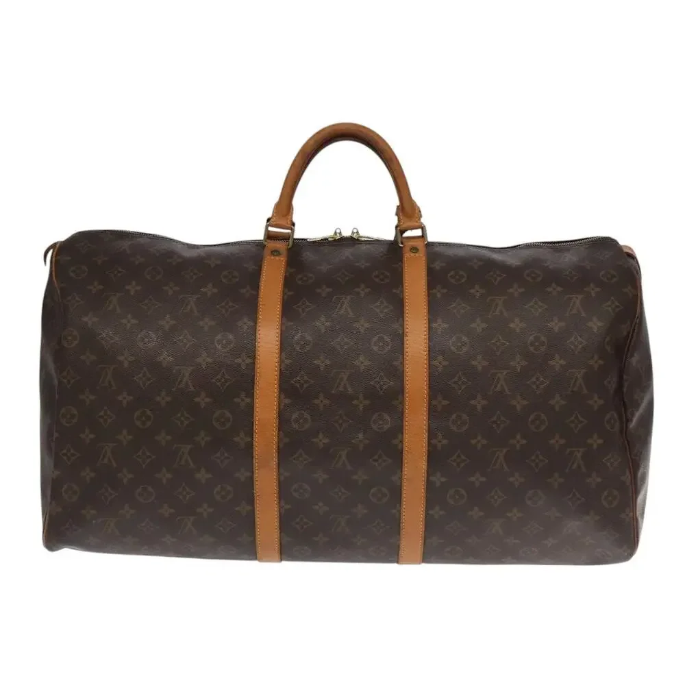 LOUIS VUITTON Monogram Keepall 60 Boston Bag M41422